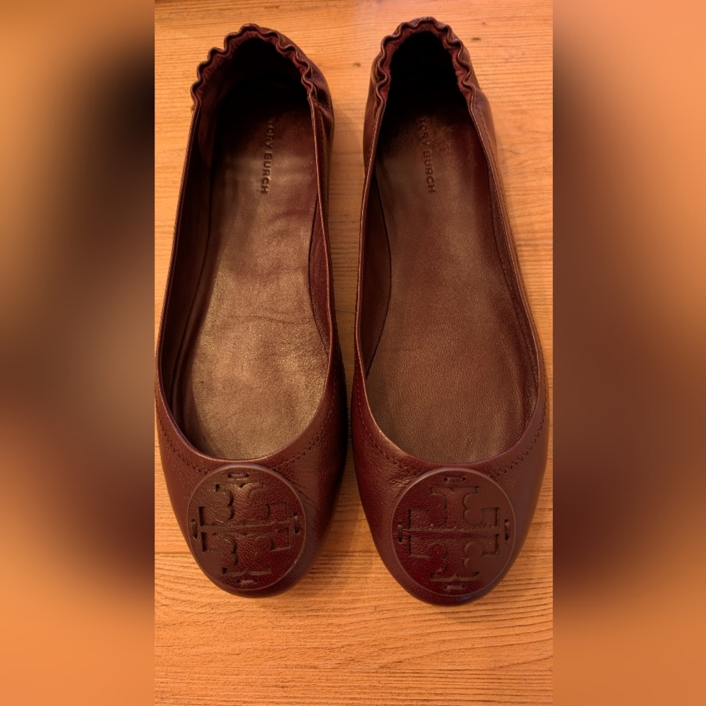 Tory Burch Women's Plum Leather Travel Minnies